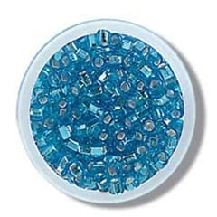 Trimits Beads Sequins Accessories Beads: Rocailles: Ice Blue: 8g in a pack  - The Sewing Studio