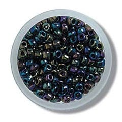 Trimits Beads Sequins Accessories Beads: Seed: Rainbow: 8g in a pack  - The Sewing Studio