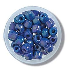 Trimits Beads Sequins Accessories E Beads: Purple: 8g in a pack  - The Sewing Studio