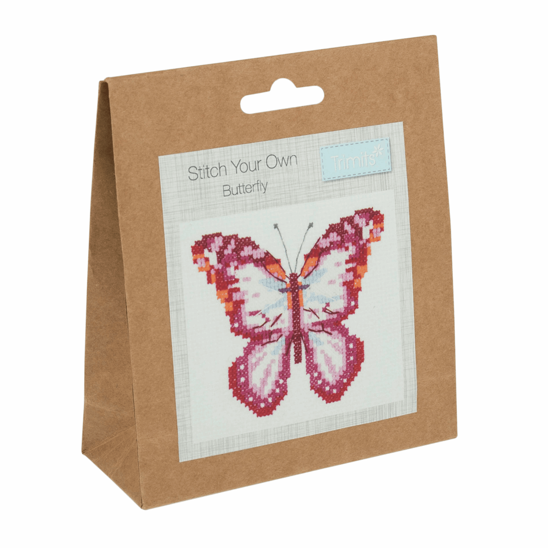 Trimits Cross Stitch Kits Cross Stitch Kit Butterfly  - The Sewing Studio