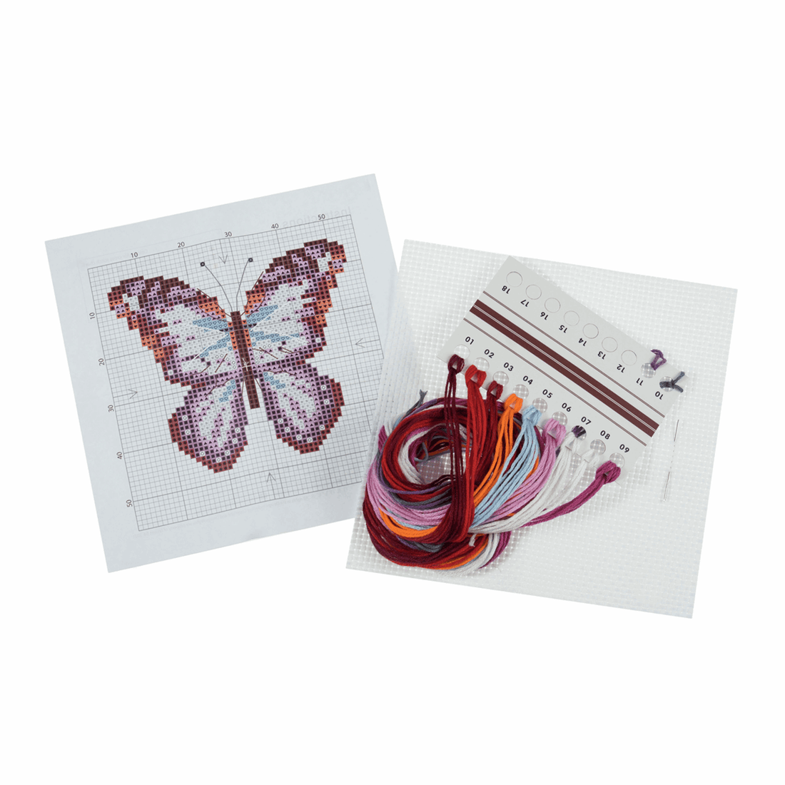 Trimits Cross Stitch Kits Cross Stitch Kit Butterfly  - The Sewing Studio