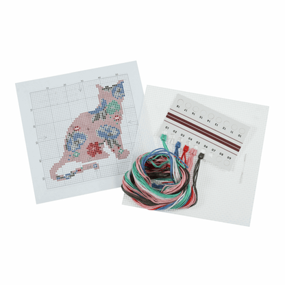 Trimits Cross Stitch Kits Cross Stitch Kit Cat  - The Sewing Studio