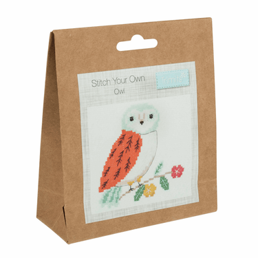 Trimits Cross Stitch Kits Cross Stitch Kit Owl  - The Sewing Studio for sale UK - The Sewing Studio