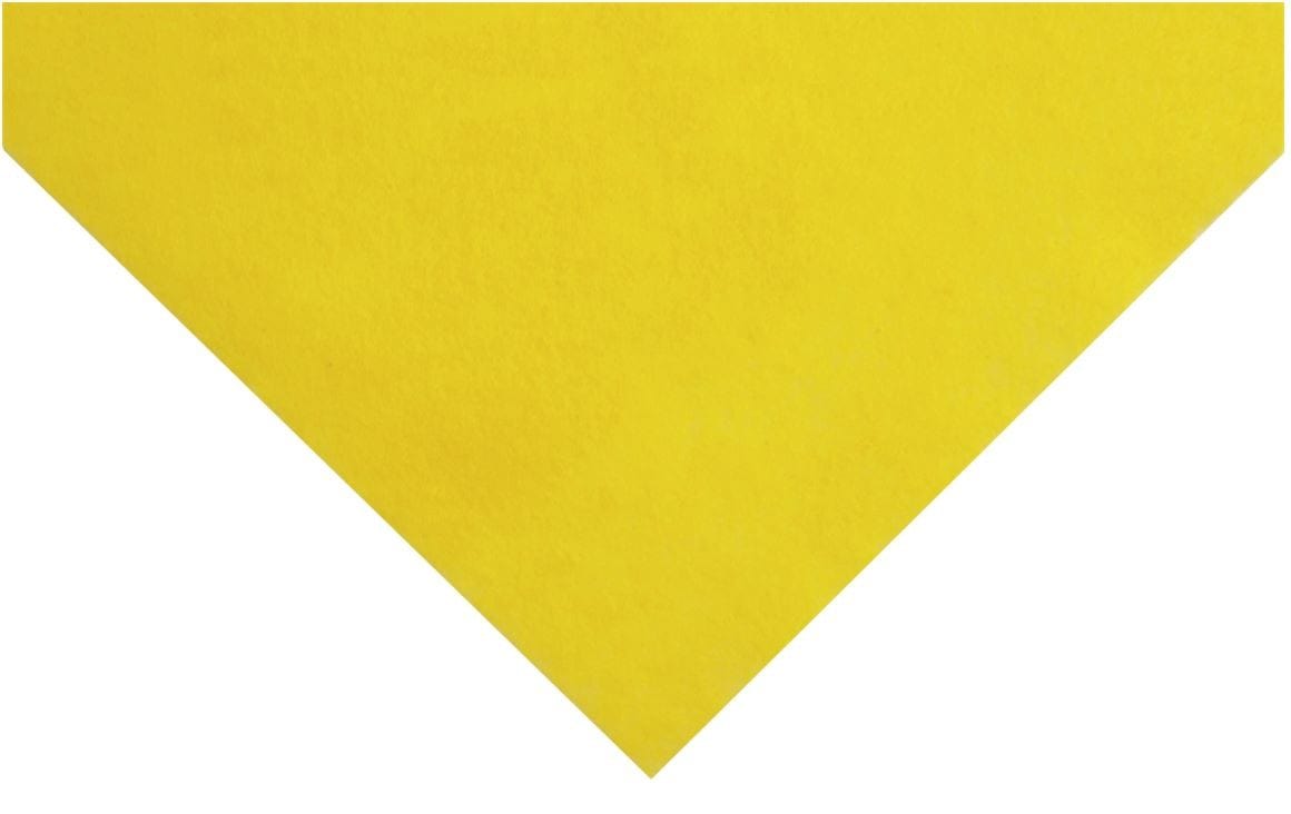 Trimits Felt 23x30cm Acrylic Felt Yellow  - The Sewing Studio