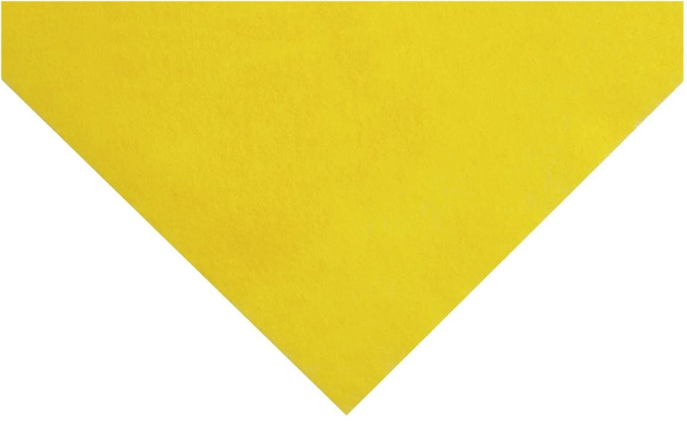 Trimits Felt 23x30cm Acrylic Felt Yellow  - The Sewing Studio