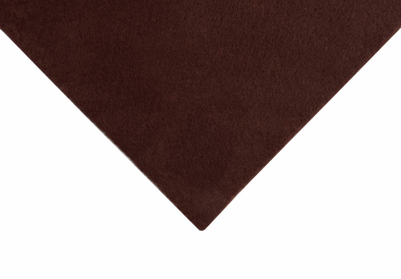 Trimits Felt Acrylic Felt Brown 90cm Wide Price Per Quarter Metre  - The Sewing Studio