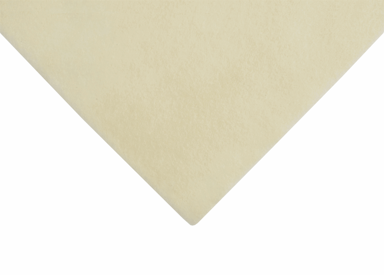 Trimits Felt Acrylic Felt Cream 90cm Wide Price Per Quarter Metre  - The Sewing Studio