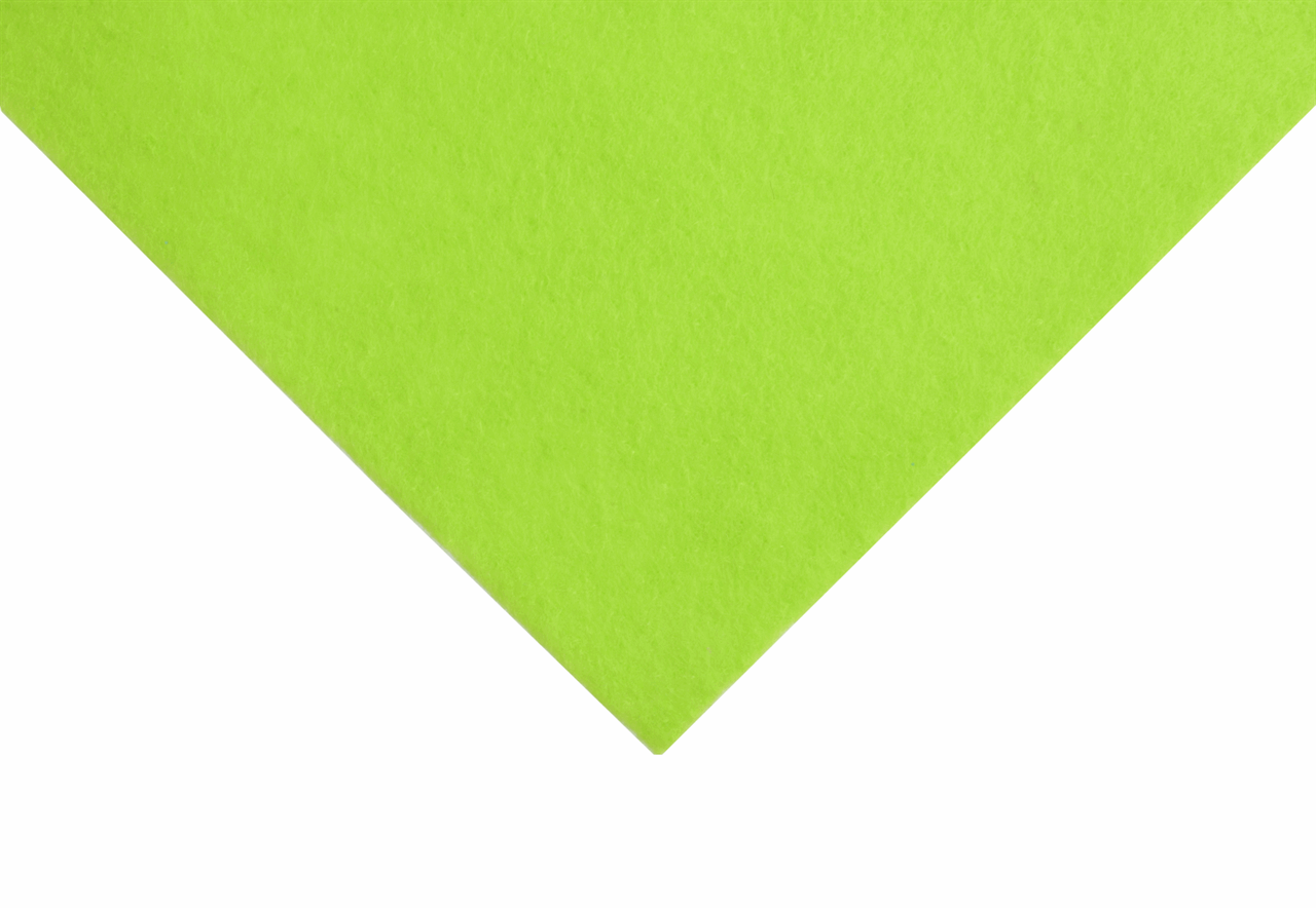 Trimits Felt Acrylic Felt Lime 90cm Wide Price Per Quarter Metre  - The Sewing Studio