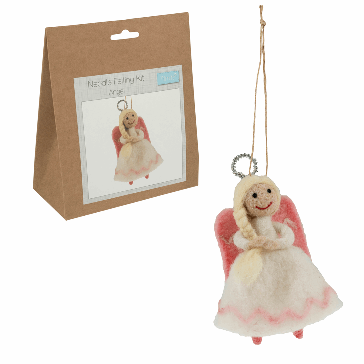 Trimits Needle Felting Kits Needle Felting Kit Angel  - The Sewing Studio