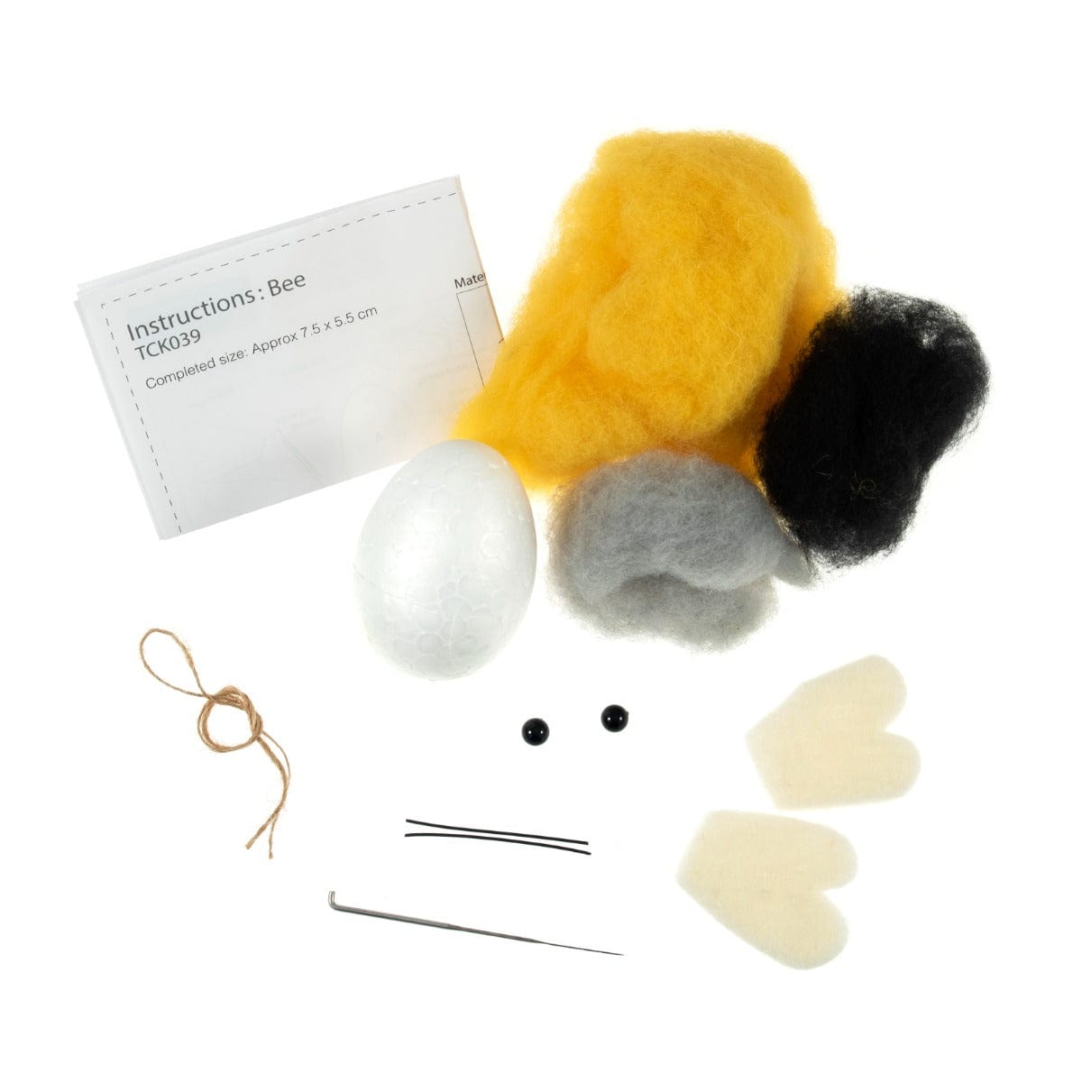 Trimits Needle Felting Kits Needle Felting Kit Bee  - The Sewing Studio