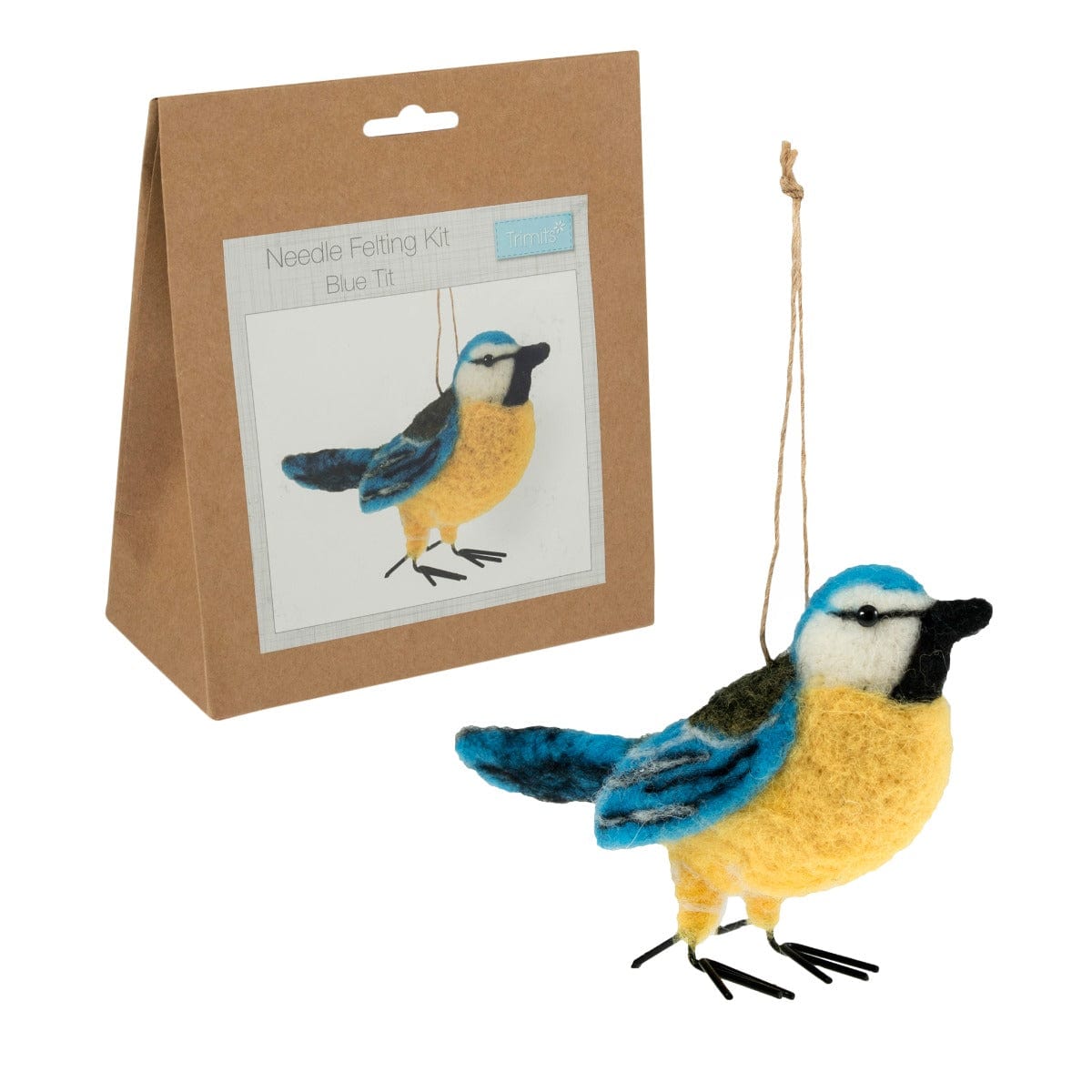 Trimits Needle Felting Kits Needle Felting Kit Blue Tit  - The Sewing Studio