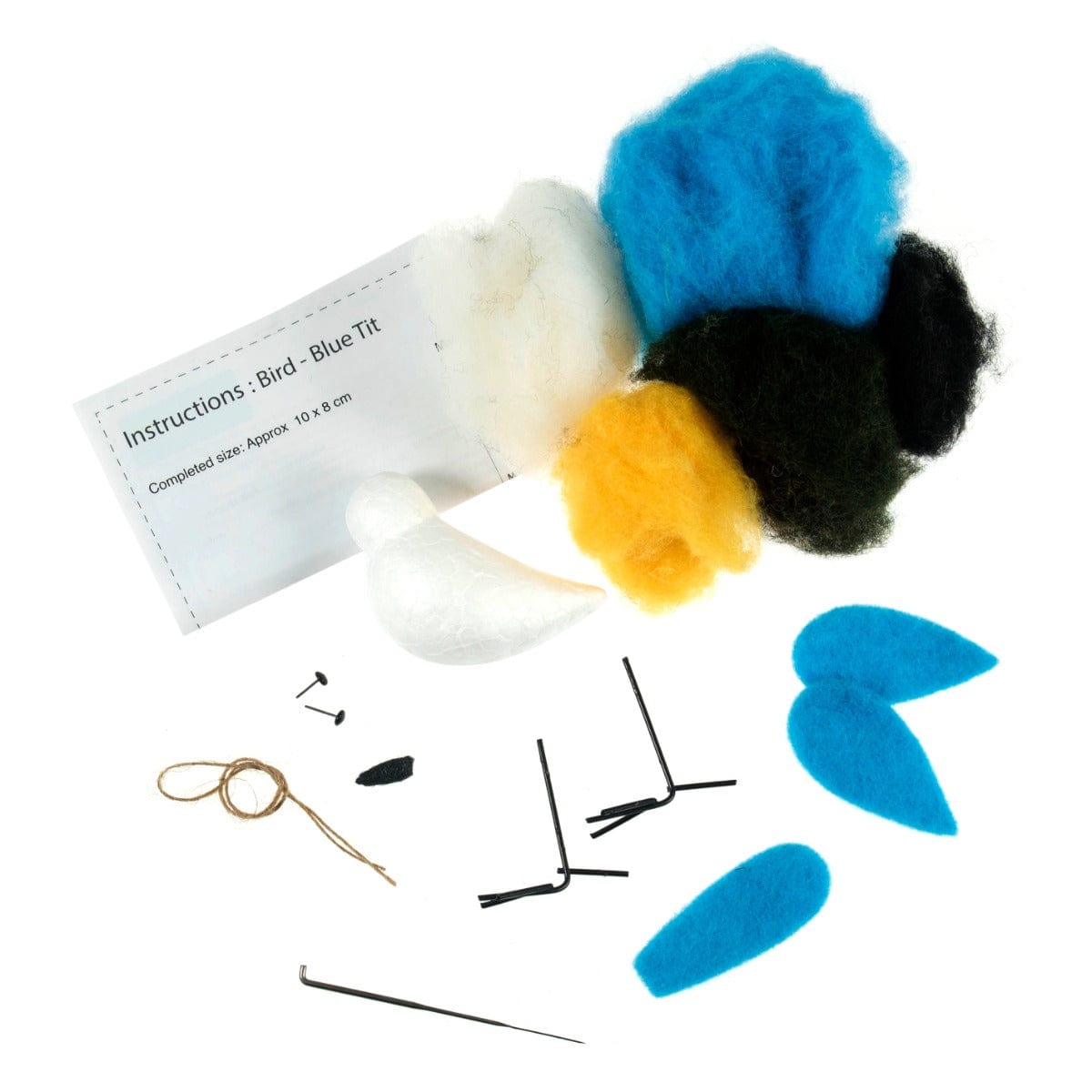 Trimits Needle Felting Kits Needle Felting Kit Blue Tit  - The Sewing Studio