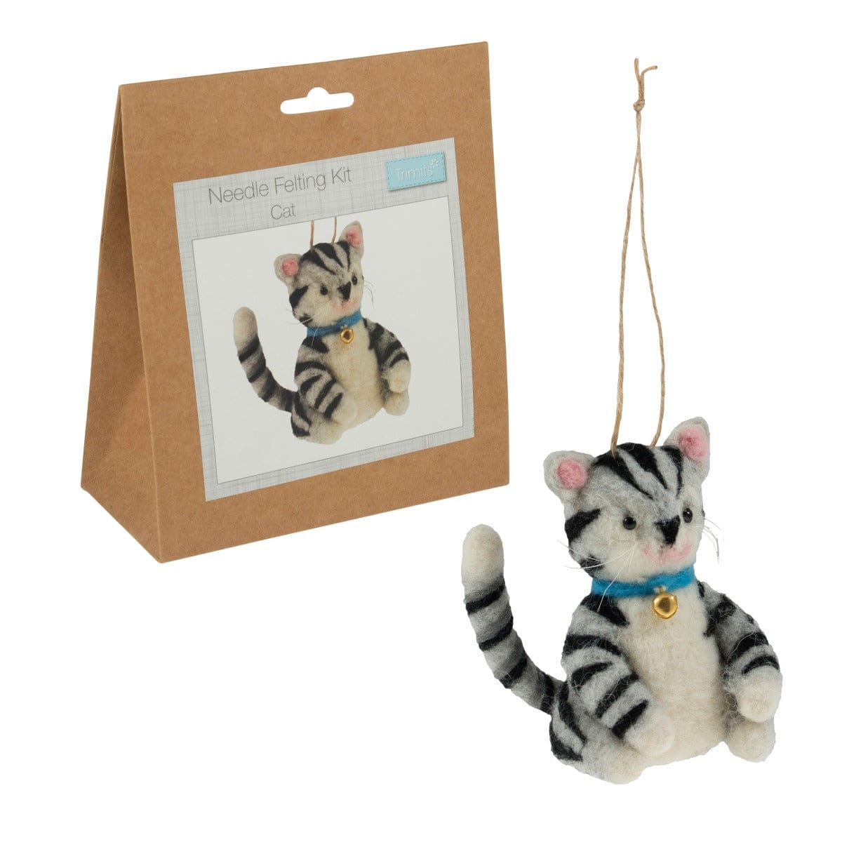 Trimits Needle Felting Kits Needle Felting Kit Cat  - The Sewing Studio