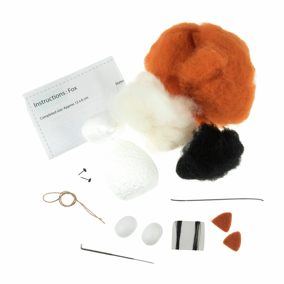 Trimits Needle Felting Kits Needle Felting Kit Fox  - The Sewing Studio