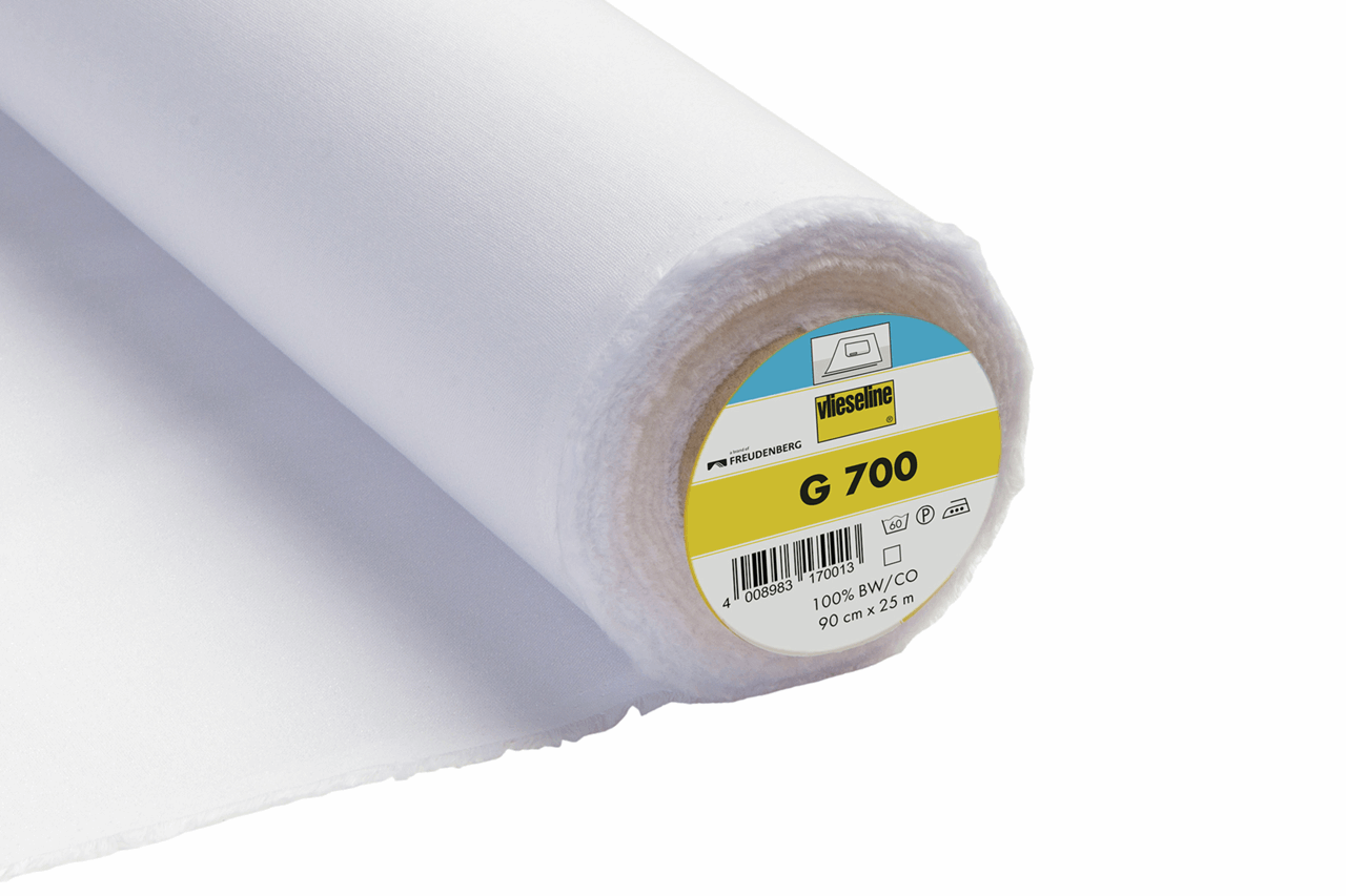 Vilene Interfacing Vilene Interfacing Iron On Woven Medium White Per 1/4 Metre  - The Sewing Studio