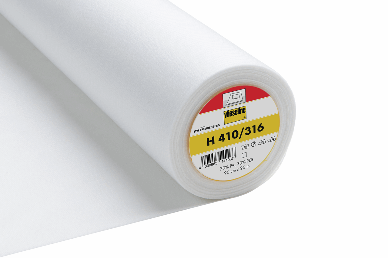 Vilene Interfacing Vilene Interfacing Ultra Soft Heavy White Iron On Per 1/4 Metre  - The Sewing Studio