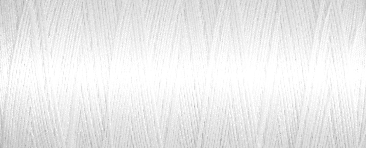 Gutermann Cotton Thread 250M Colour White