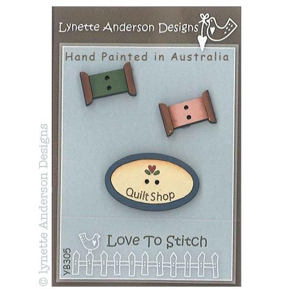 Lynette Anderson Designs Love To Sticth Button Pack