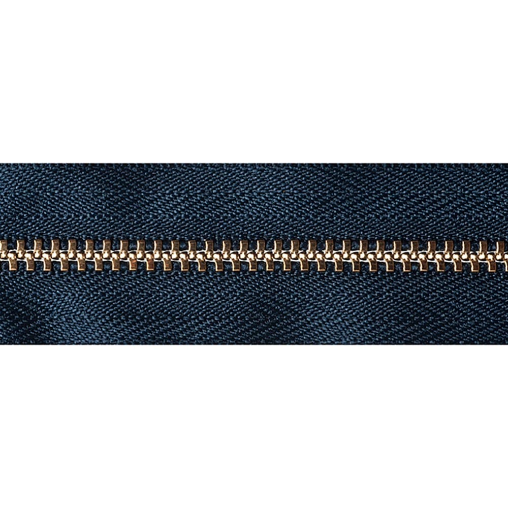 YKK Zips YKK Brass Jeans Zip 15cm Colour 560  - The Sewing Studio